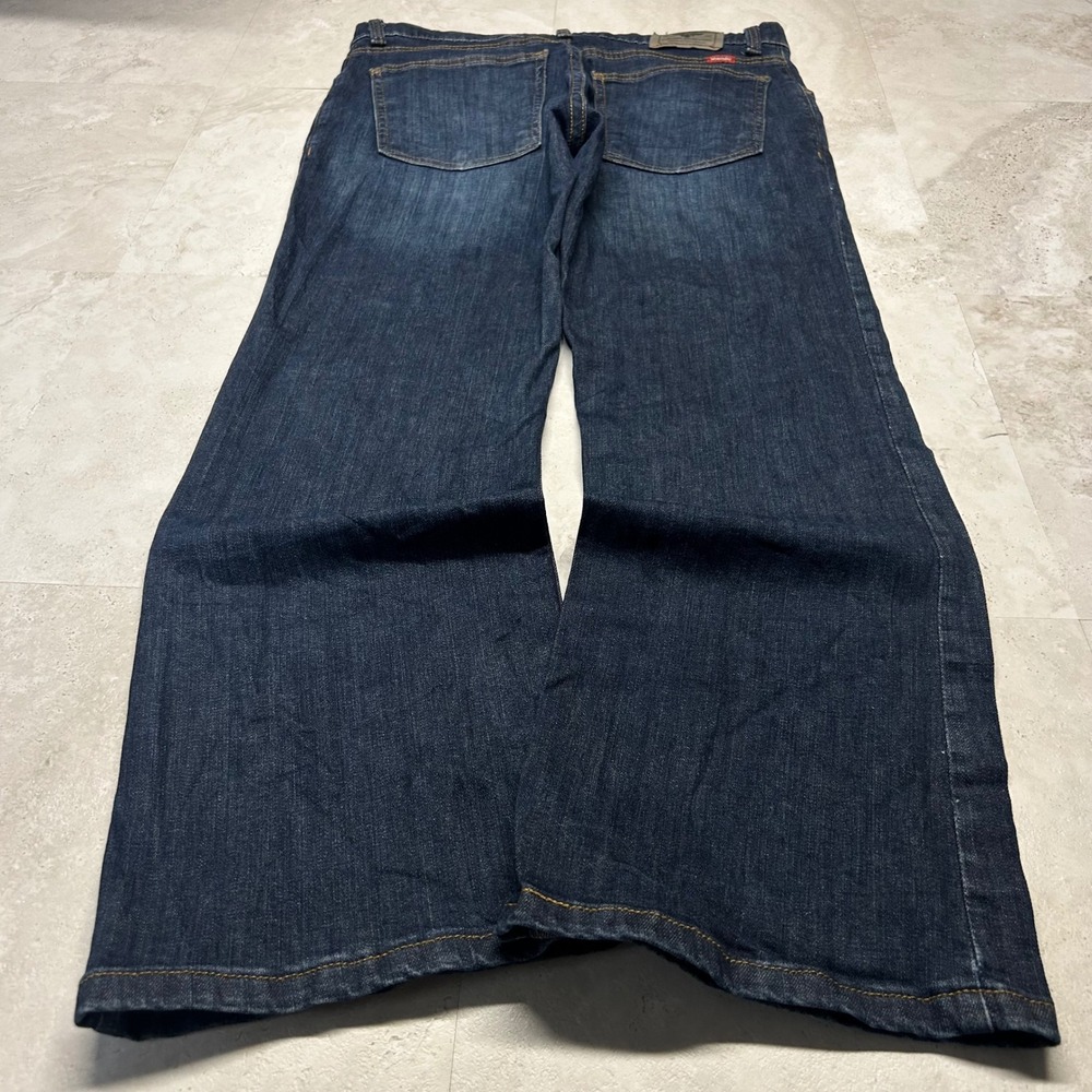 Wrangler Classic Bootcut Jeans Dark Wash Women Size 12 Denim Western Casual